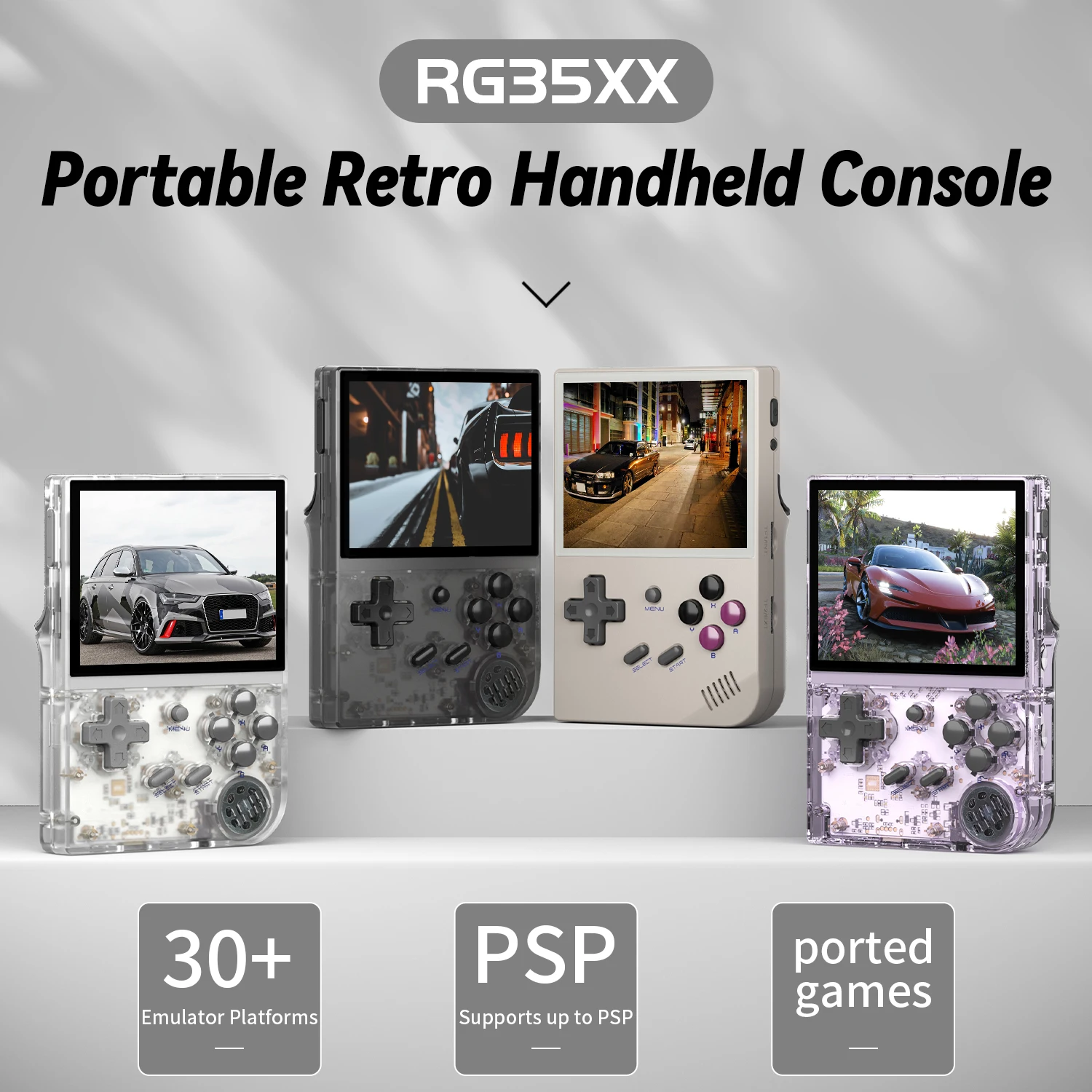 RG35XX draagbare gameconsole m - Retro Gaming Kiosk recensie en prijs