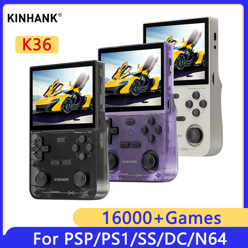 KINHANK K36 Retro Handheld Vid - Retro Gaming Kiosk recensie en prijs
