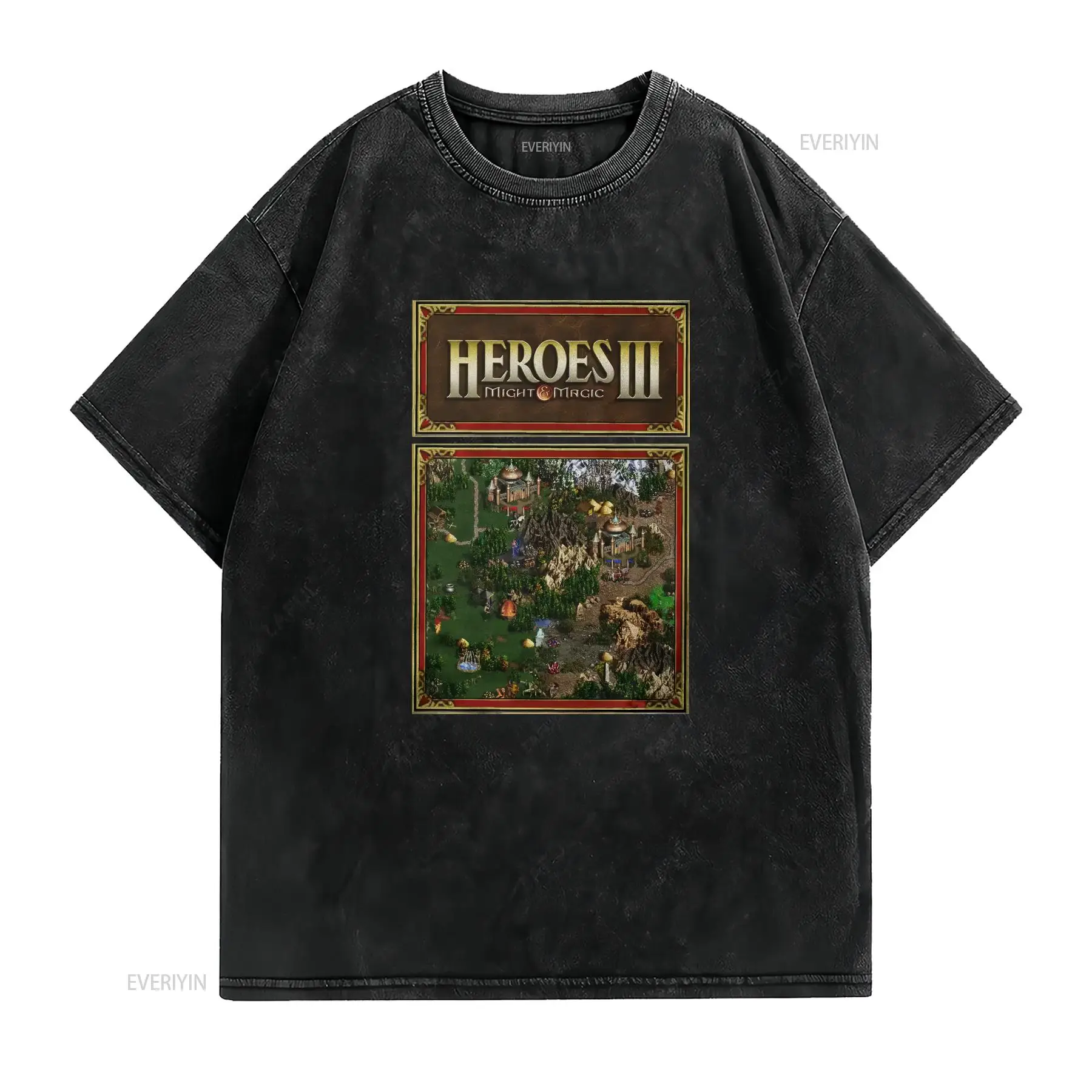 Heroes Map of Might And Magic  - Retro Gaming T Shirt recensie en prijs