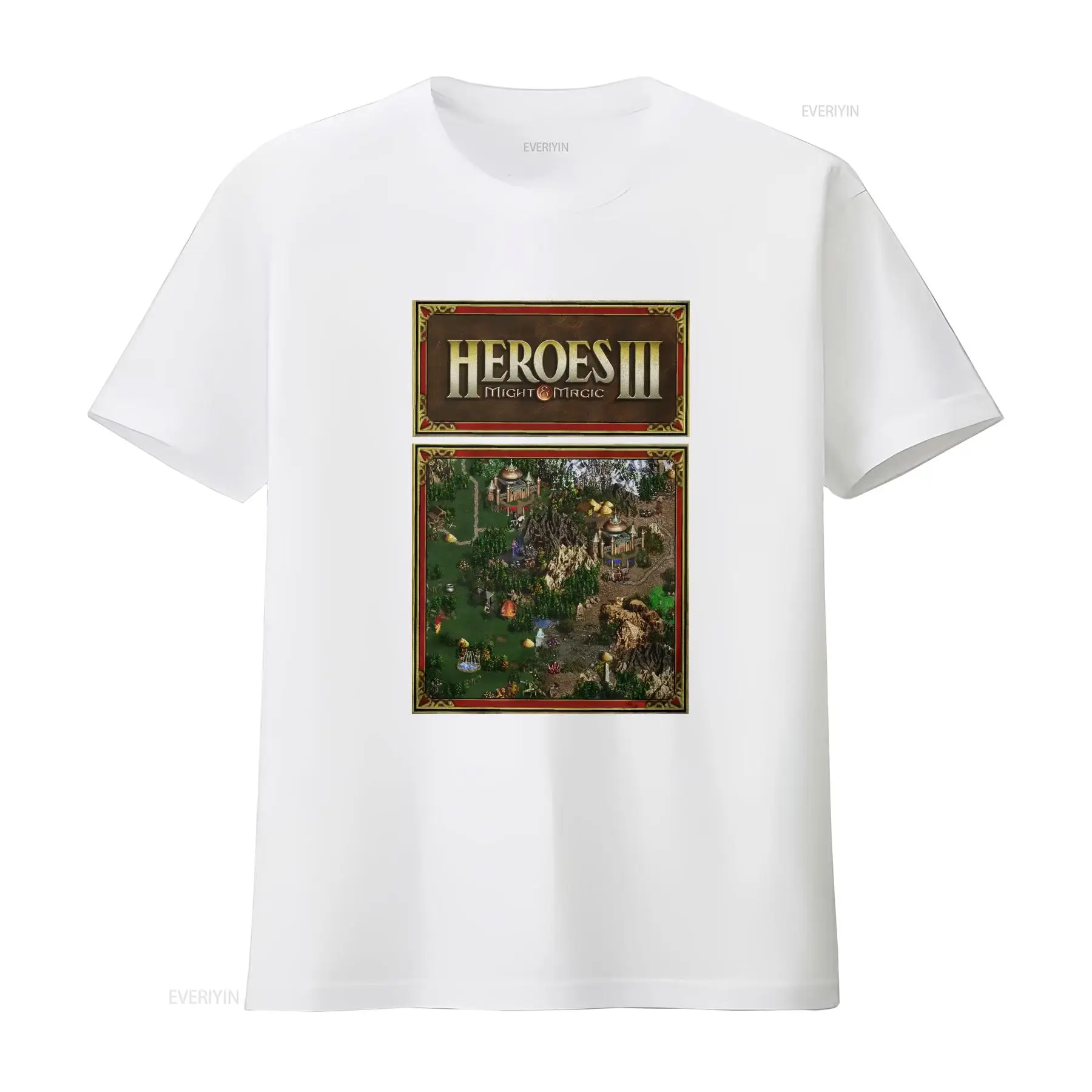 Heroes Map of Might And Magic  - Retro Gaming T Shirt recensie en prijs